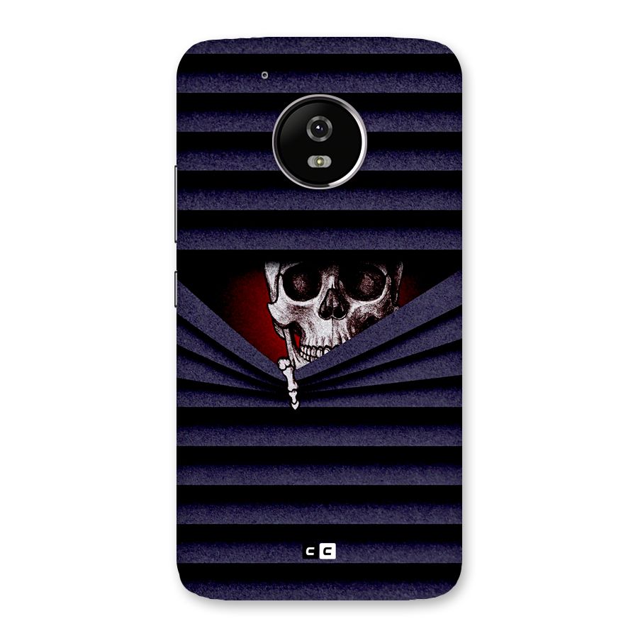 Skull Peak Back Case for Moto G5