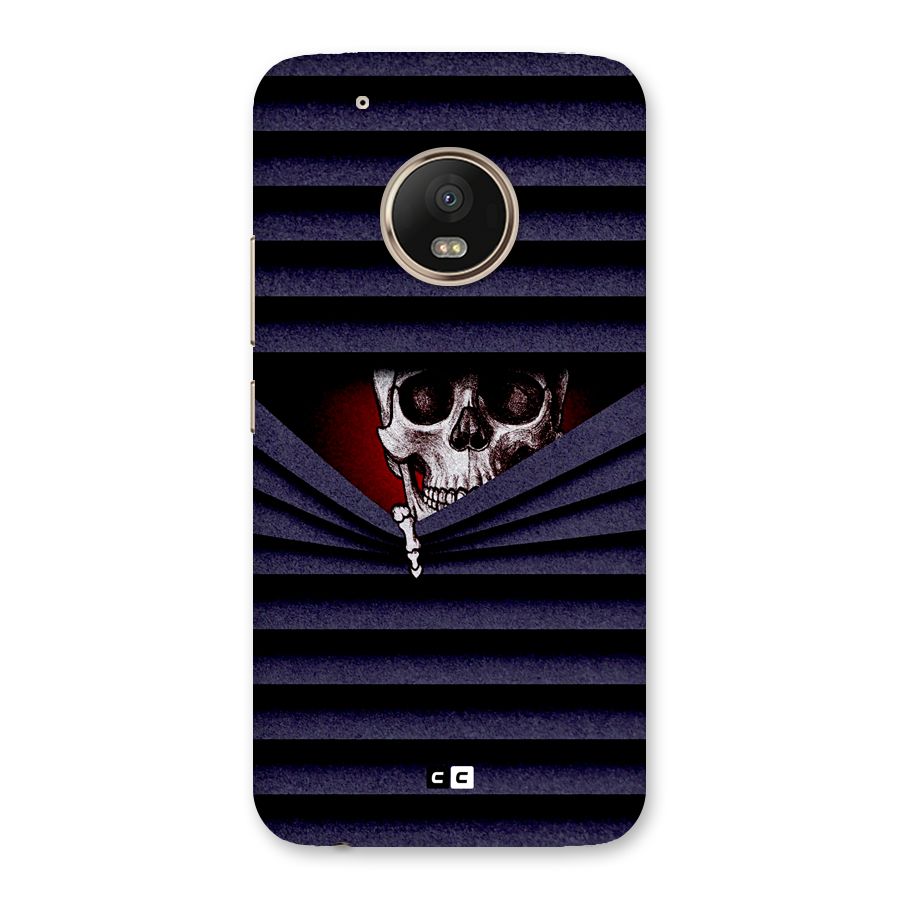 Skull Peak Back Case for Moto G5 Plus
