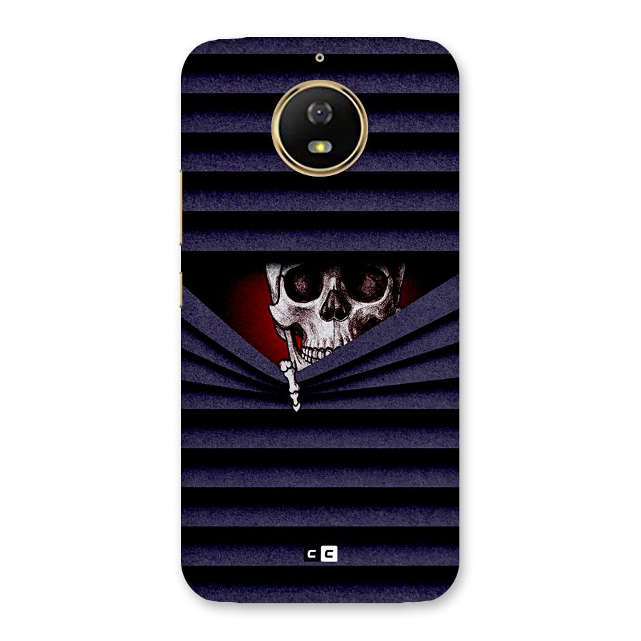 Skull Peak Back Case for Moto G5s
