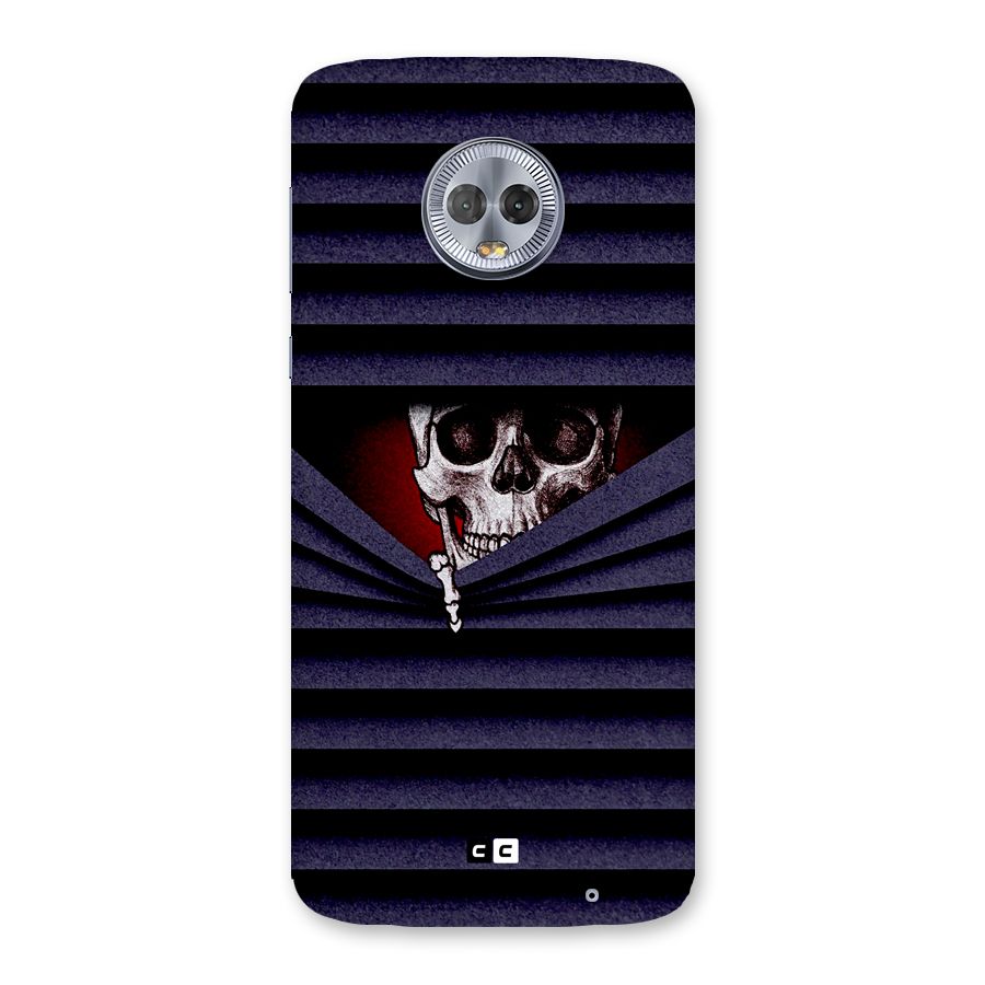 Skull Peak Back Case for Moto G6 Plus