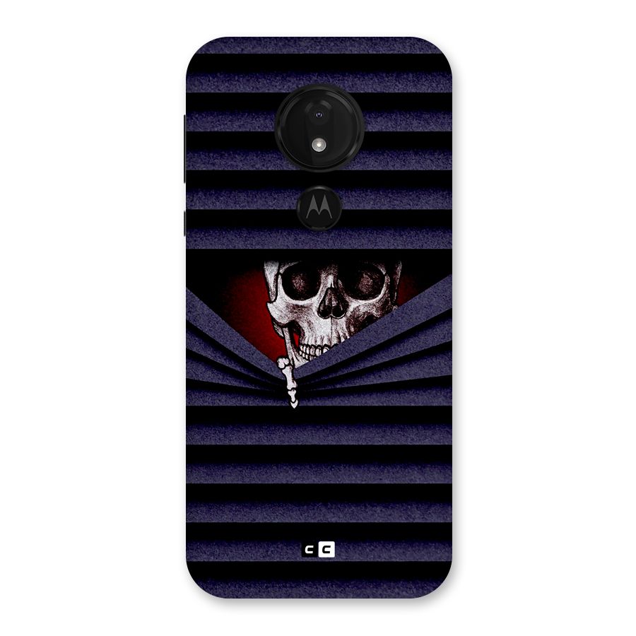 Skull Peak Back Case for Moto G7 Power