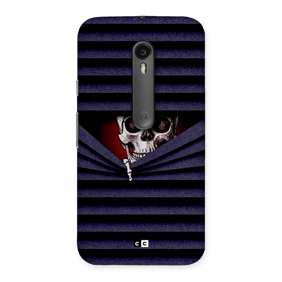 Skull Peak Back Case for Moto G Turbo