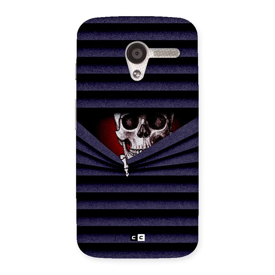 Skull Peak Back Case for Moto X