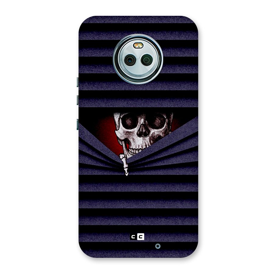 Skull Peak Back Case for Moto X4