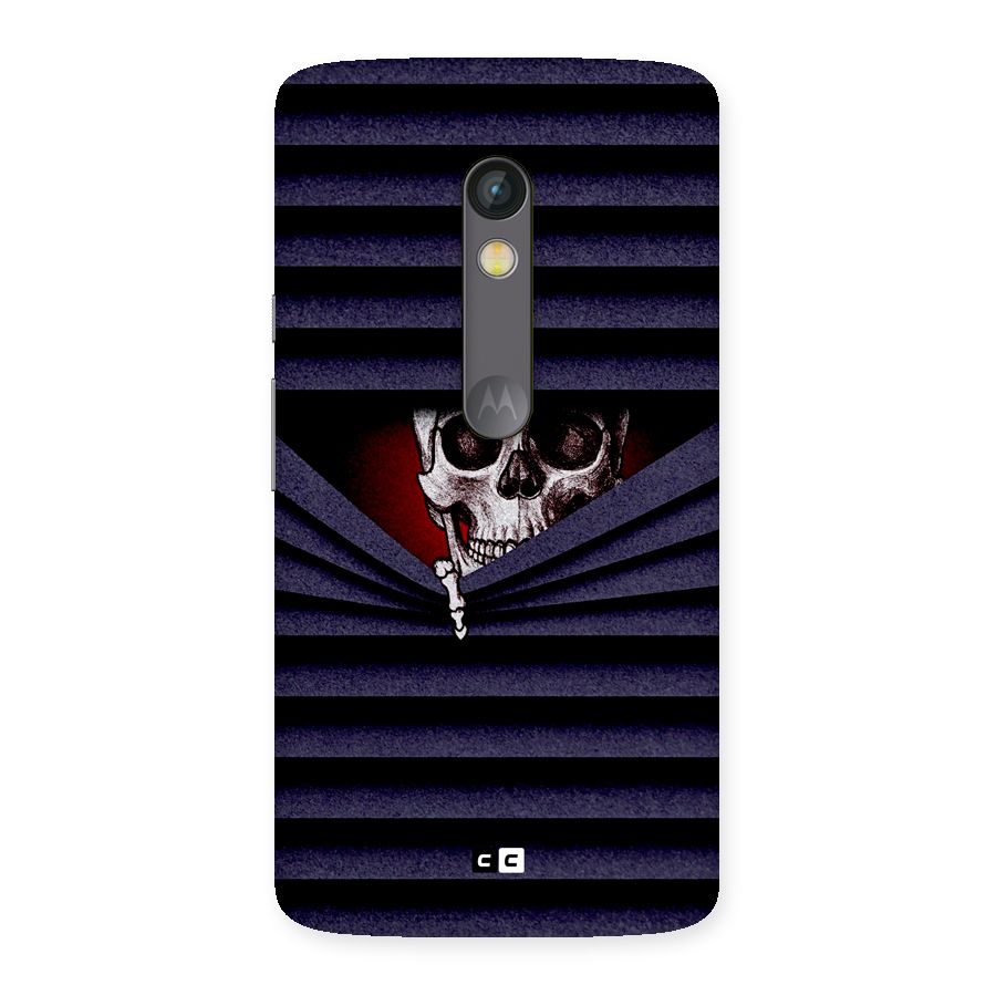Skull Peak Back Case for Moto X Play