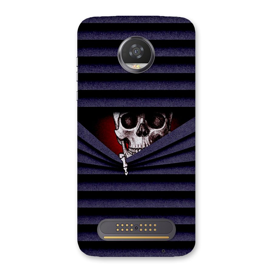Skull Peak Back Case for Moto Z2 Play