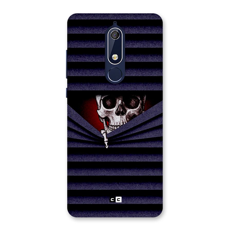 Skull Peak Back Case for Nokia 5.1