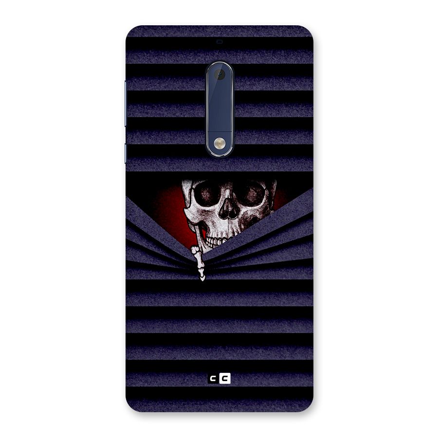 Skull Peak Back Case for Nokia 5