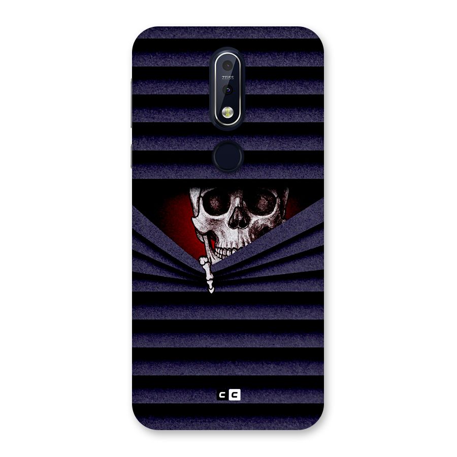 Skull Peak Back Case for Nokia 7.1