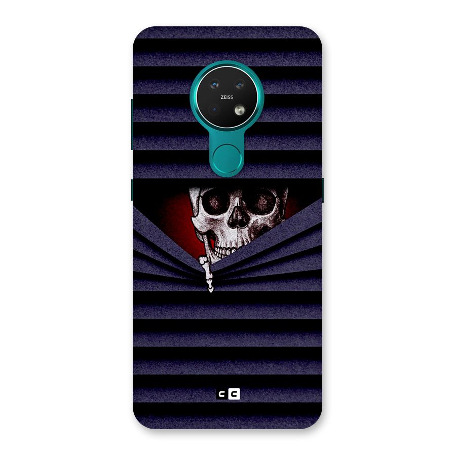 Skull Peak Back Case for Nokia 7.2