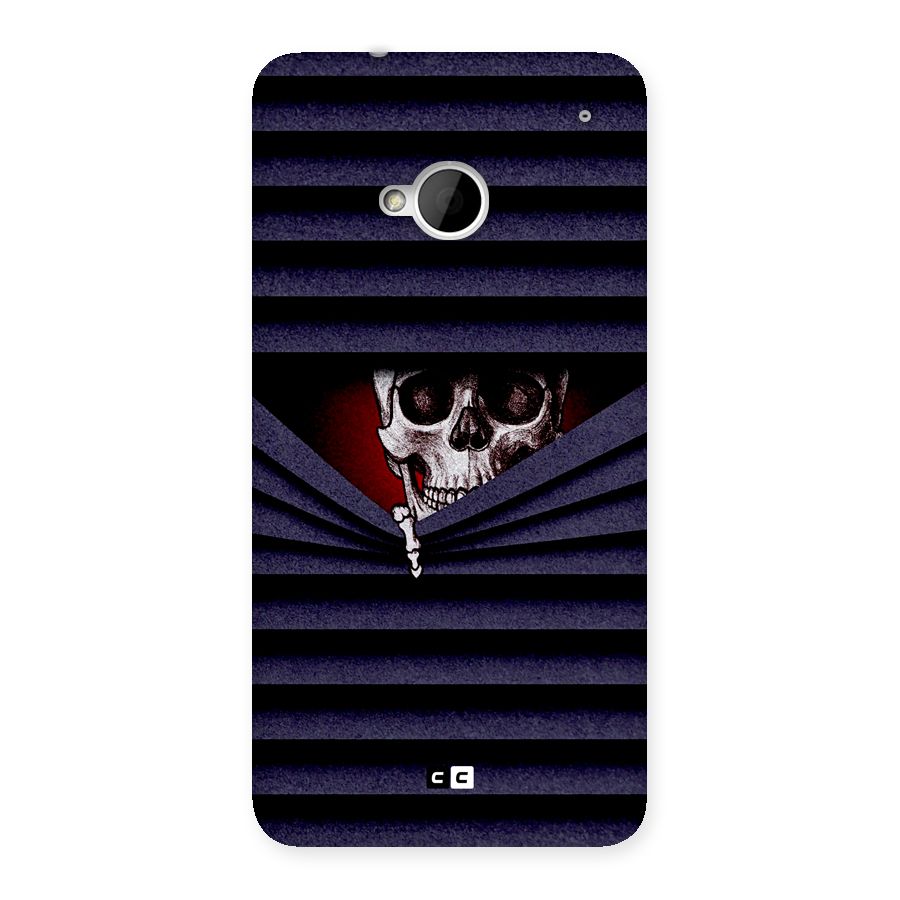 Skull Peak Back Case for One M7 (Single Sim)