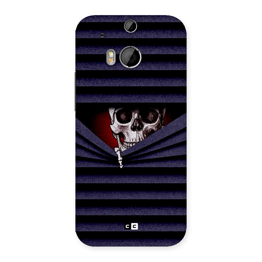 Skull Peak Back Case for One M8