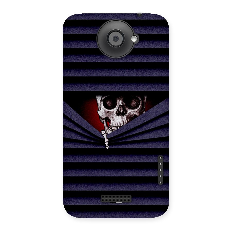 Skull Peak Back Case for One X