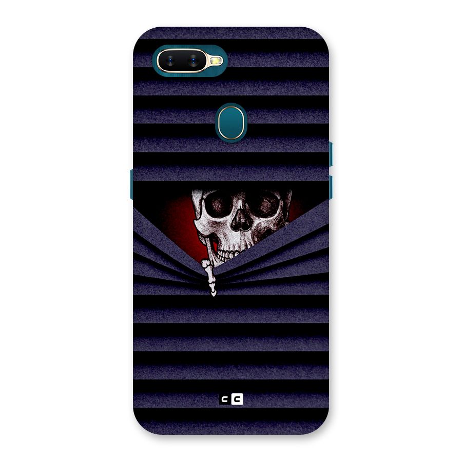 Skull Peak Back Case for Oppo A12s