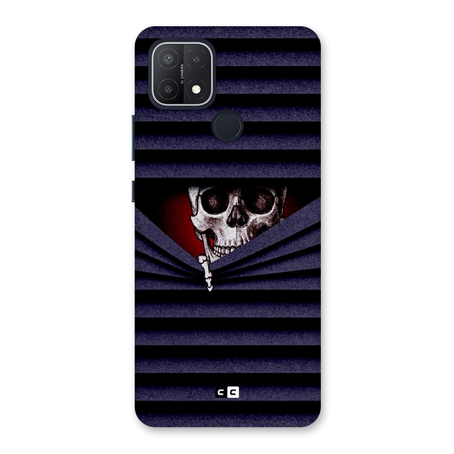 Skull Peak Back Case for Oppo A15s