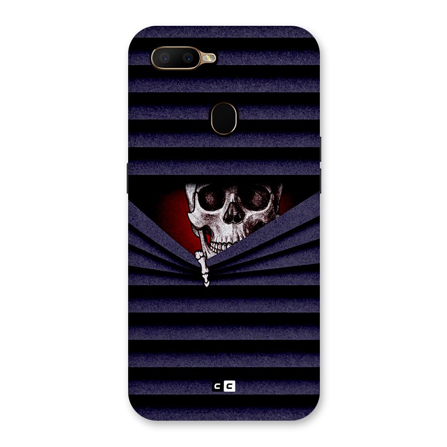 Skull Peak Back Case for Oppo A5s