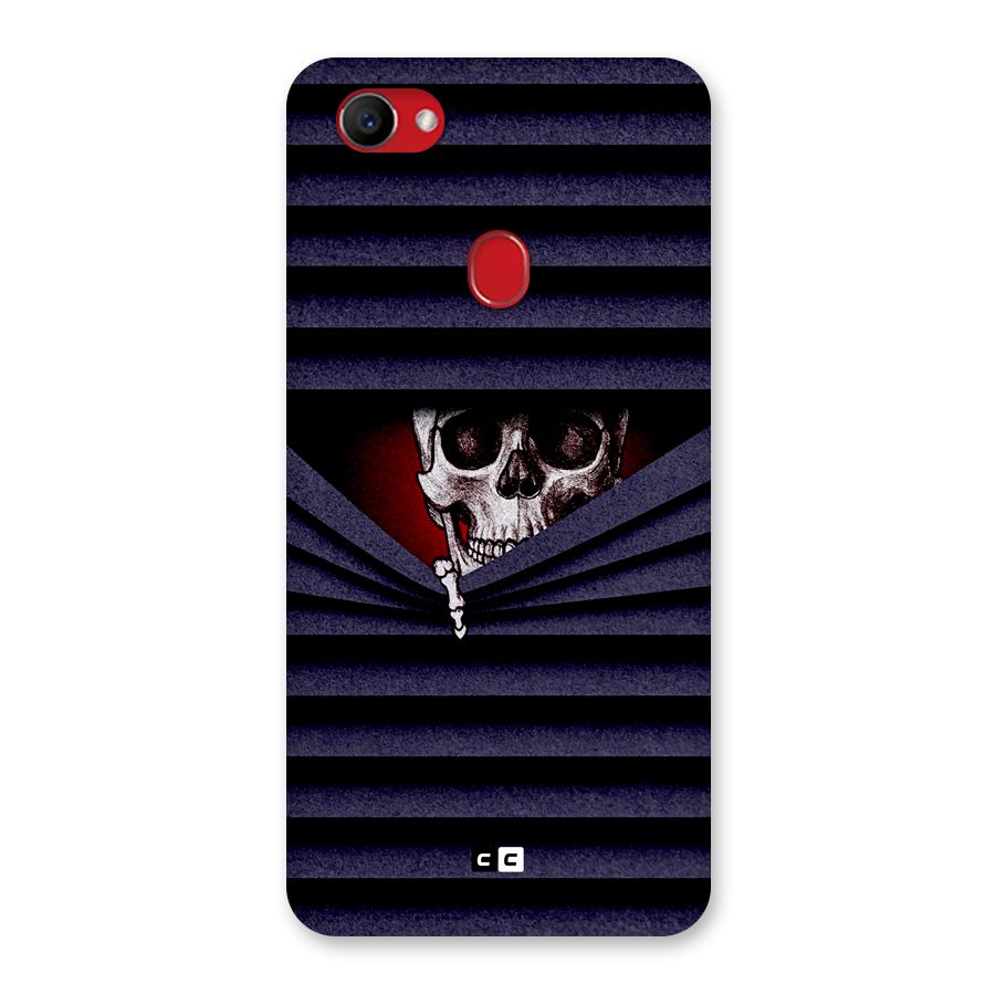 Skull Peak Back Case for Oppo F7