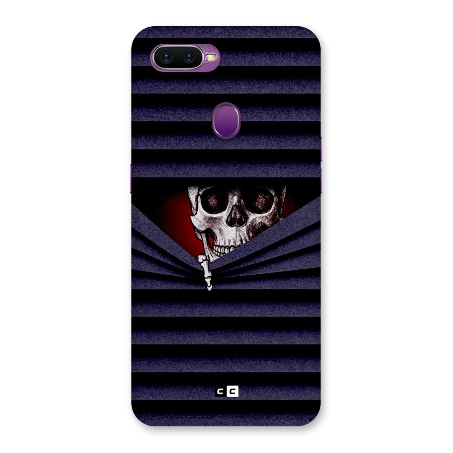Skull Peak Back Case for Oppo F9
