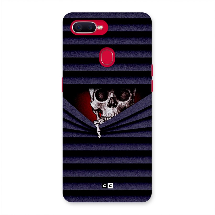 Skull Peak Back Case for Oppo F9 Pro