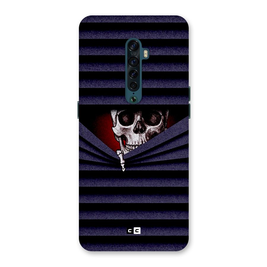 Skull Peak Back Case for Oppo Reno2
