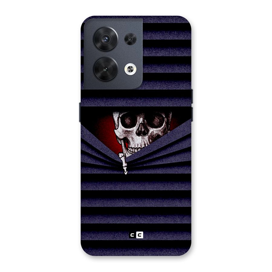 Skull Peak Back Case for Oppo Reno8 5G