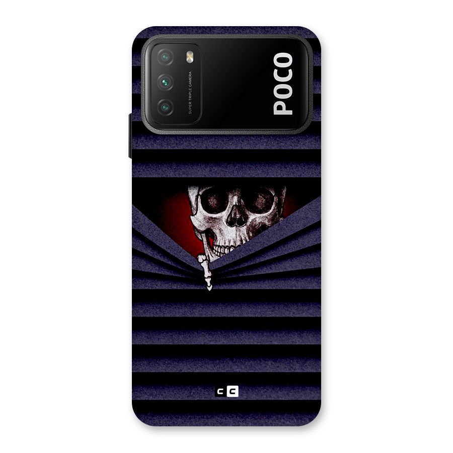 Skull Peak Back Case for Poco M3