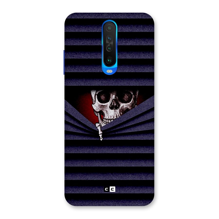 Skull Peak Back Case for Poco X2