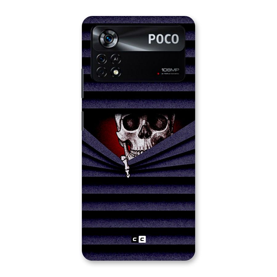 Skull Peak Back Case for Poco X4 Pro 5G