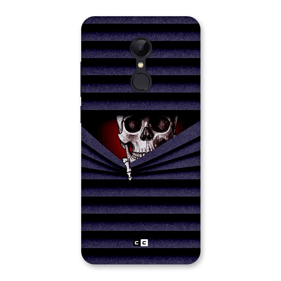 Skull Peak Back Case for Redmi 5