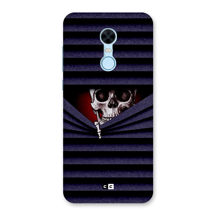 Skull Peak Back Case for Redmi Note 5