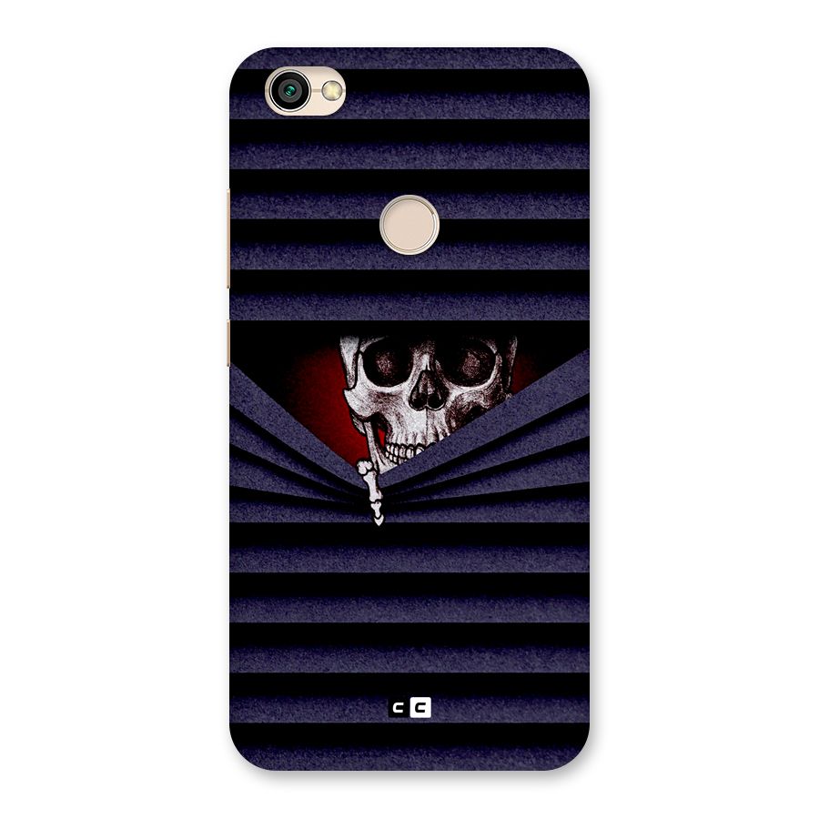 Skull Peak Back Case for Redmi Y1 2017