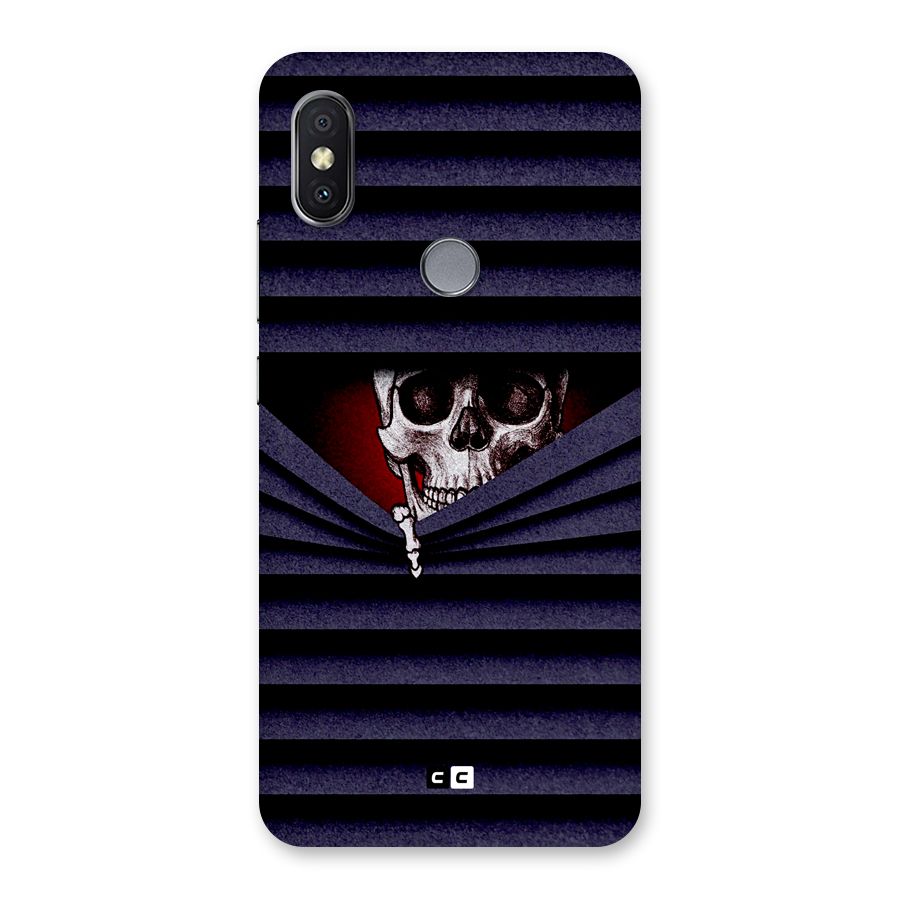 Skull Peak Back Case for Redmi Y2