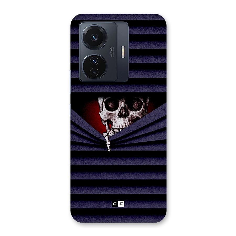 Skull Peak Back Case for Vivo T1 Pro