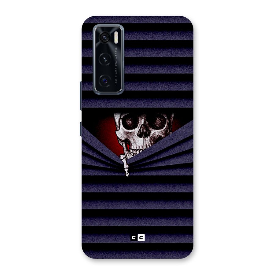 Skull Peak Back Case for Vivo V20 SE