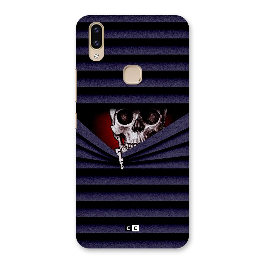 Skull Peak Back Case for Vivo V9 Youth