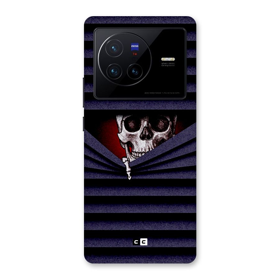 Skull Peak Back Case for Vivo X80