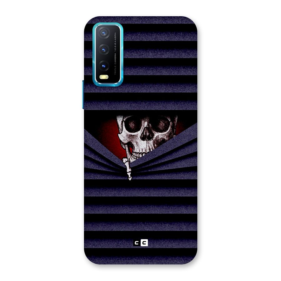 Skull Peak Back Case for Vivo Y20A