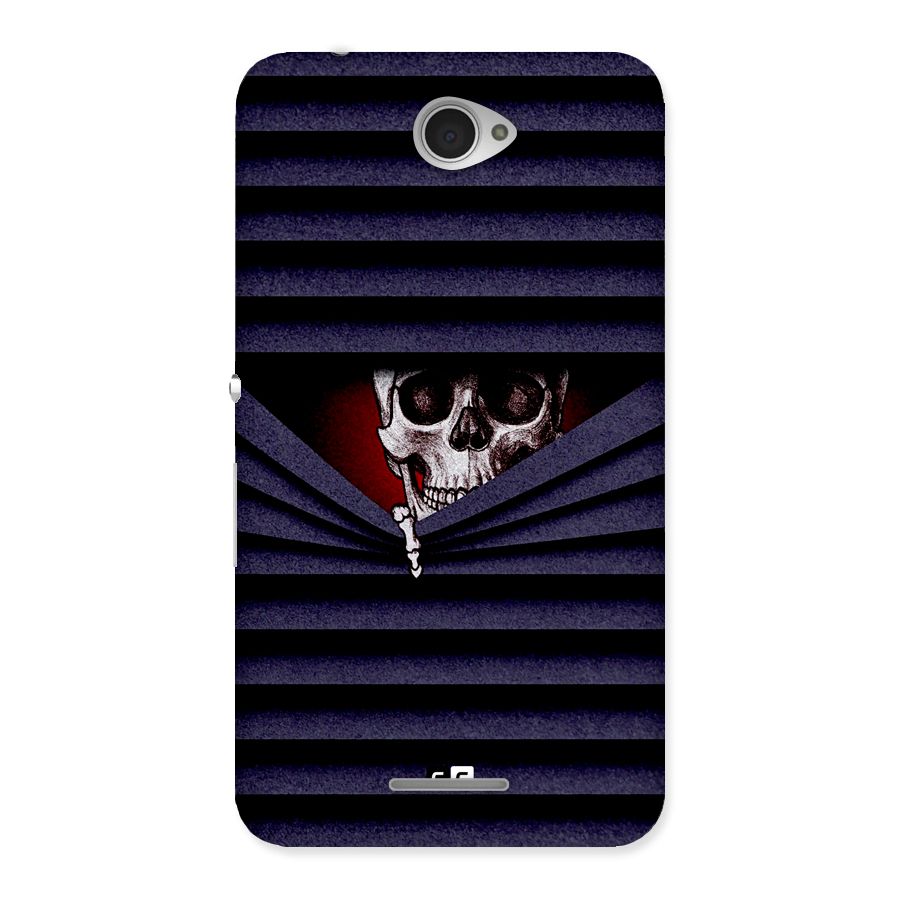 Skull Peak Back Case for Xperia E4