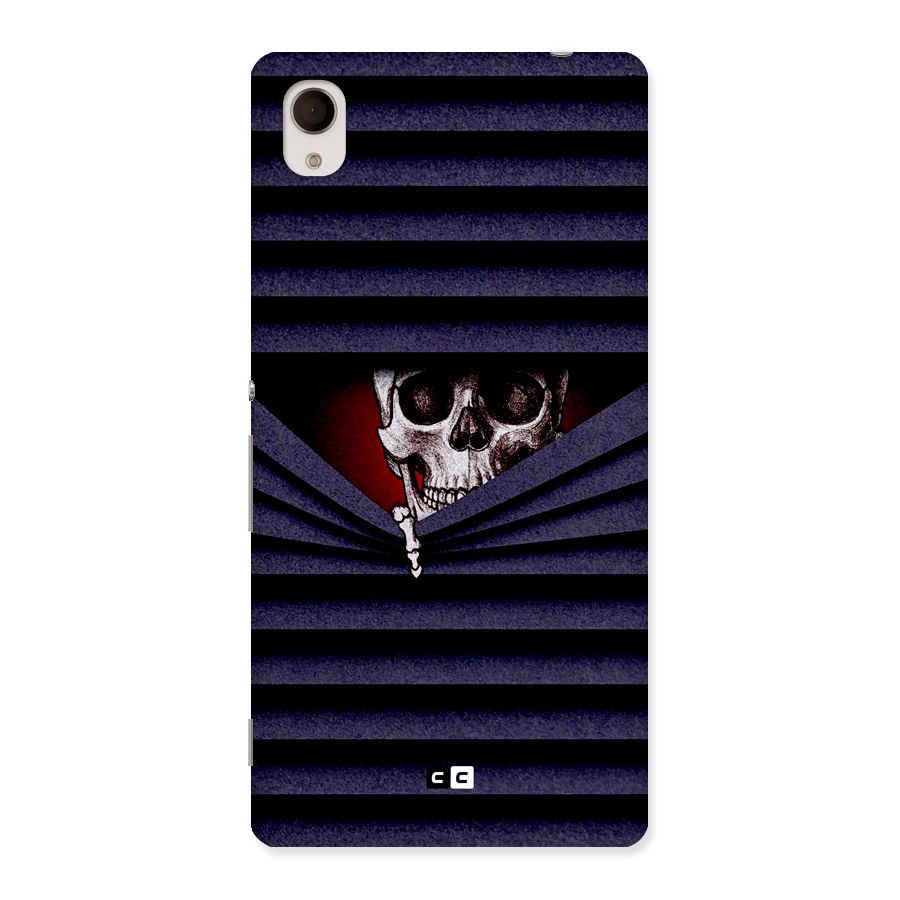 Skull Peak Back Case for Xperia M4