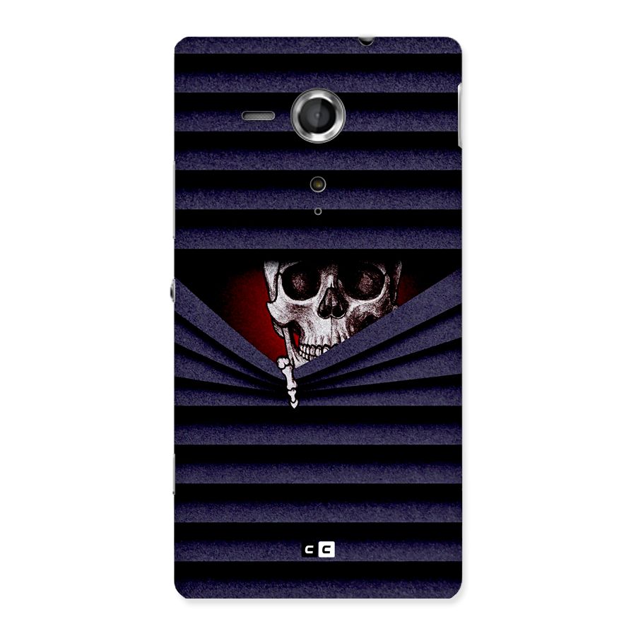 Skull Peak Back Case for Xperia Sp