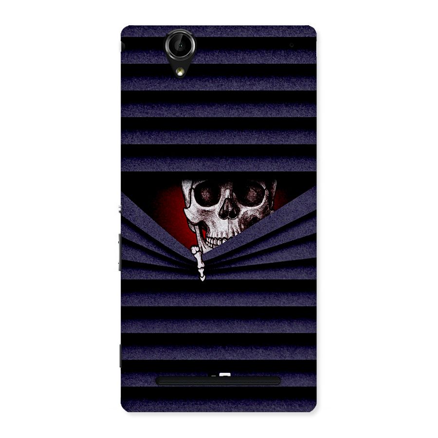 Skull Peak Back Case for Xperia T2