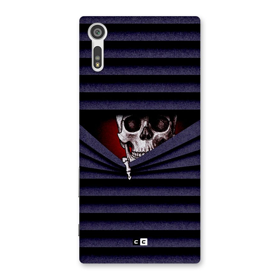 Skull Peak Back Case for Xperia XZ