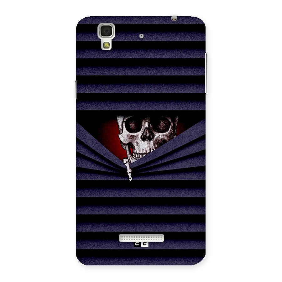 Skull Peak Back Case for YU Yureka Plus
