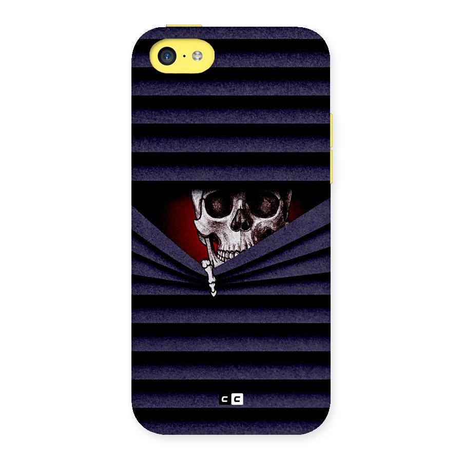 Skull Peak Back Case for iPhone 5C