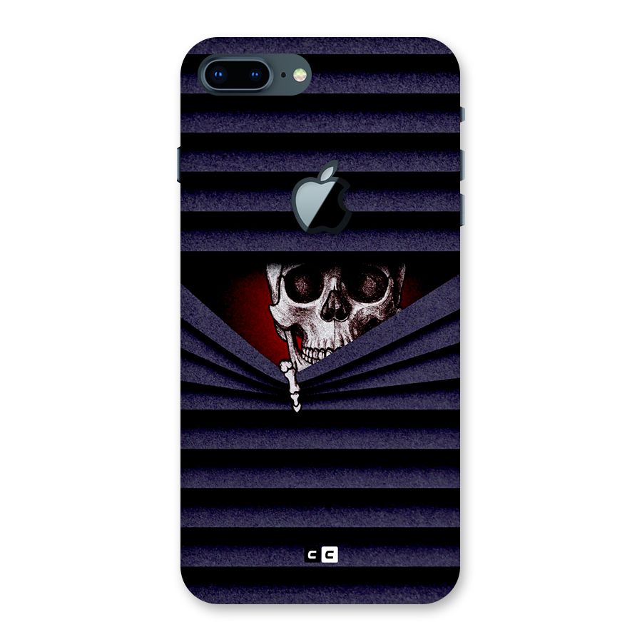 Skull Peak Back Case for iPhone 7 Plus Apple Cut
