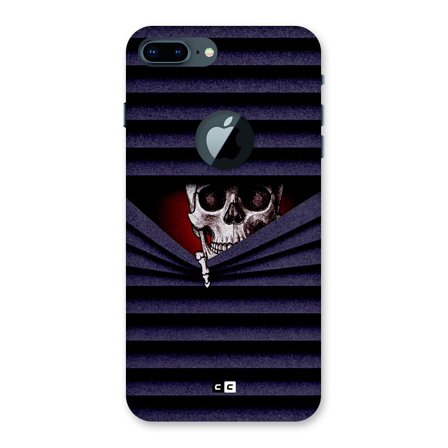 Skull Peak Back Case for iPhone 7 Plus Logo Cut