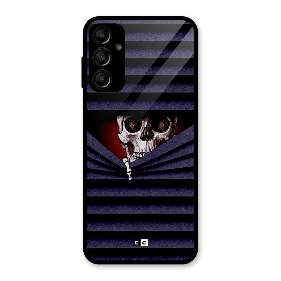 Skull Peak Glass Back Case for Galaxy A14 5G