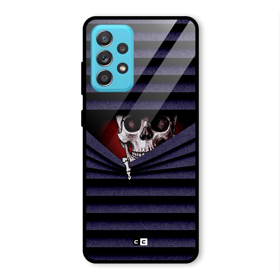 Skull Peak Glass Back Case for Galaxy A52
