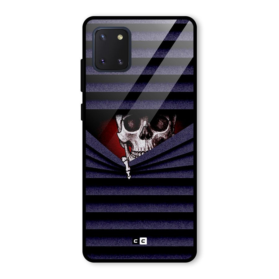 Skull Peak Glass Back Case for Galaxy Note 10 Lite