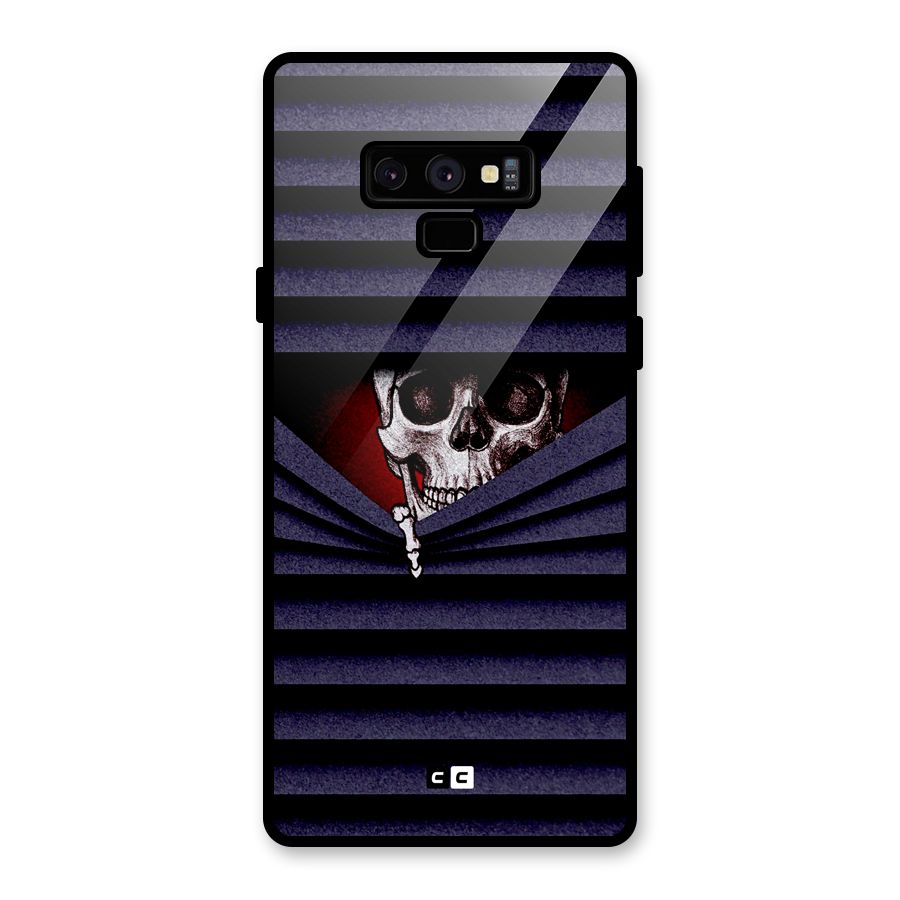 Skull Peak Glass Back Case for Galaxy Note 9